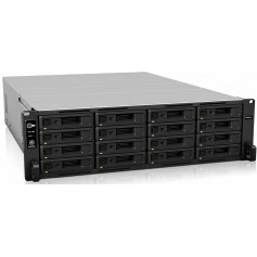 Synology RS4021XS+ RackStation NAS/storage server Rack (3U) Ethernet LAN Black D-1541