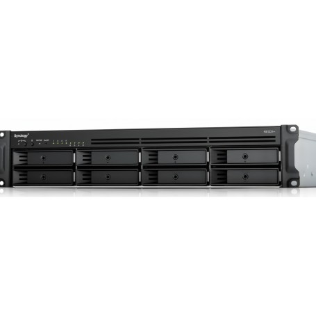 Synology RS1221+ RackStation NAS/storage server Rack (2U) Ethernet LAN Black V1500B