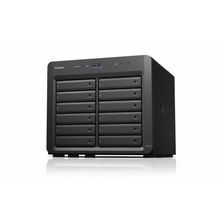 Synology DX1215II storage drive enclosure HDD/SSD enclosure Black 2.5/3.5"