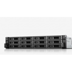 Synology RS2423RP+ RackStation NAS Enclosure server Rack (2U) Ethernet LAN Black, Gray V1780B