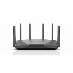Synology RT6600ax Router WiFi6 1xWAN 3xGbE 1x2.5Gb wireless router Tri-band (2.4 GHz / 5 GHz / 5 GHz) Black