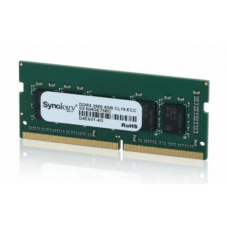 Synology D4ES01-4G memory module 4 GB 1 x 4 GB DDR4 ECC