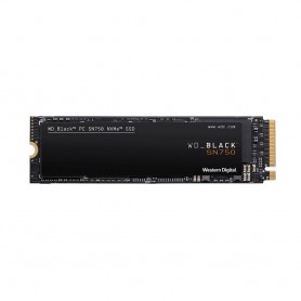 Western Digital WDBRPG0010BNC-WRSN 1TB WD_BLACK SN750 NVMe SSD with Heatsink