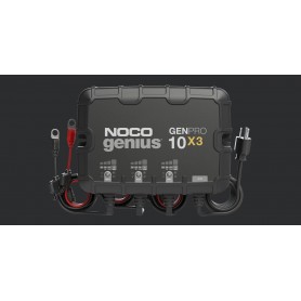 NOCO Genius GENPRO10X3, 3-Bank, 30A (10A/Bank) Smart Marine Battery Charger