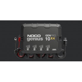 NOCO Genius GENPRO10X4, 4-Bank, 40A (10A/Bank) Smart Marine Battery Charger