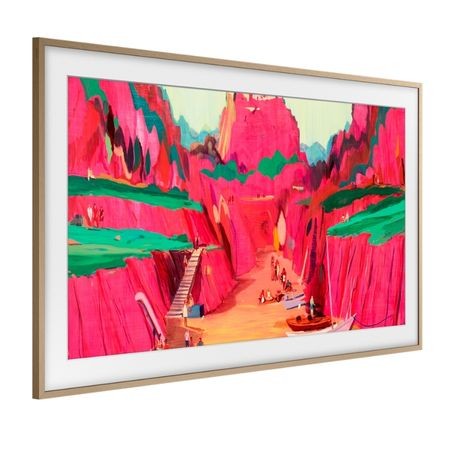 Samsung VG-SCFF85WTBZA Custom TV Bezel Modern White