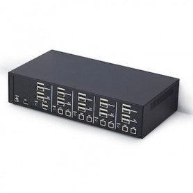 StarTech CK4-HP204C 4-Port Secure Dual-Monitor KVM Switch