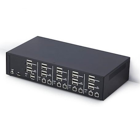 StarTech CK4-HP204C 4-Port Secure Dual-Monitor KVM Switch