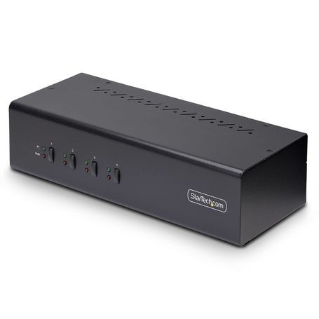 StarTech P4DD46A2-KVM-SWITCH 4-Port Dual-Monitor 4K 60Hz KVM Switch