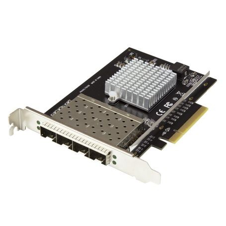 StarTech PEX10GSFP4I Quad Port 10GbE SFP Network Card