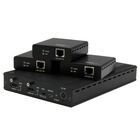 StarTech ST124HDBT 3 Port HDBaseT HDMI Extender Kit