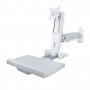 StarTech WALL-WORKSTATION-S Wall-Mounted Sit Stand Workstation