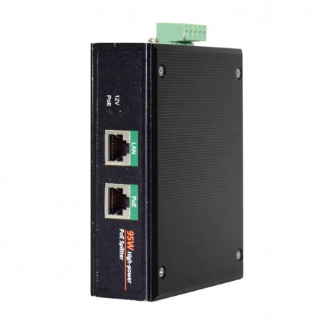 StarTech POESLT1G48V 90W Industrial Gigabit PoE Splitter 48V