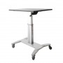 StarTech STSCART Mobile Sit Stand Workstation Cart
