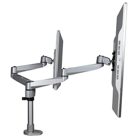 StarTech ARMDUALPS Dual-Monitor Pole Mount Height Adjustment