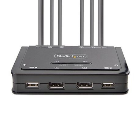 StarTech C2-DD46-UA2-CBL-KVM 2-Port USB-C KVM Switch