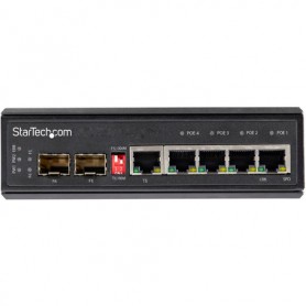 StarTech IES1G52UP12V Industrial 5 Port Gigabit PoE Switch