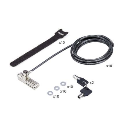 StarTech DUALKA10-LAPTOP-LOCK Dual Head Laptop Cable Lock