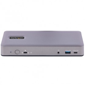 StarTech DK31C3MNCR USB C Docking Station with 3 Port Network & 100W PD