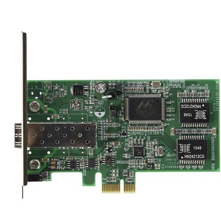 StarTech PEX1000SFP2 PCIe Gigabit Fiber Network Card