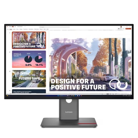 Lenovo 64B3GAR2UZ ThinkVision P27QD-40 LED Monitor