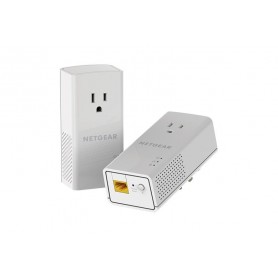 NETGEAR PLP1200-100PAS Powerline adapter Kit, 1200 Mbps Wall-plug,