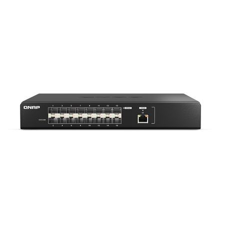 QNAP QSW-M5216-1T-US 16-Port 25GbE SFP28 L2 Managed Switch