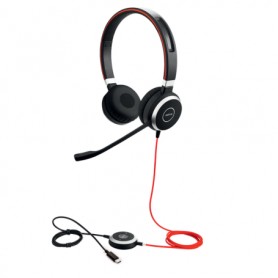 Jabra 7680440 Corded Duo USB Headset