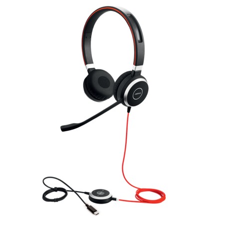 Jabra 7680440 Corded Duo USB Headset