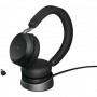 Jabra 27599-999-889 Evolve2 75 MS Stereo USB C Headset Charging Stand