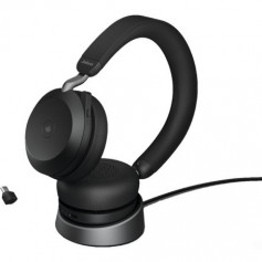 Jabra 27599-999-889 Evolve2 75 MS Stereo USB C Headset Charging Stand