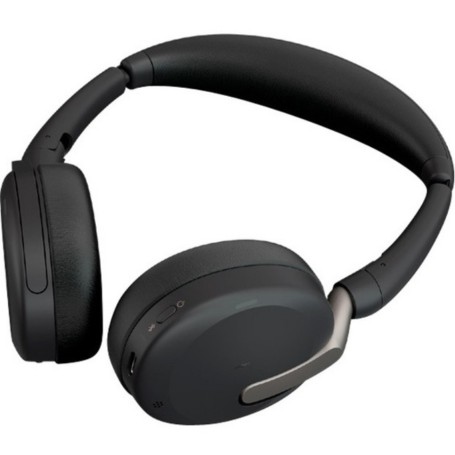 Jabra 26699-999-989-01 Evolve2 65 Flex MS Stereo USB-A Headset Wireless Charger