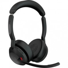Jabra 25599-999-989-01 Binaural Wireless Headset Evolve2 55 Link380a MS