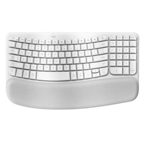 Logitech 920-012402 Wave Keys Mac Ergonomic Wireless Keyboard