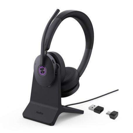 Yealink BH74 with Stand Teams USB C A Bluetooth Wireless Headset