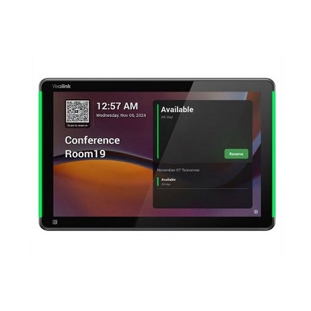 yealink ROOMPANEL PLUS E2 Meeting Room Scheduling Panel