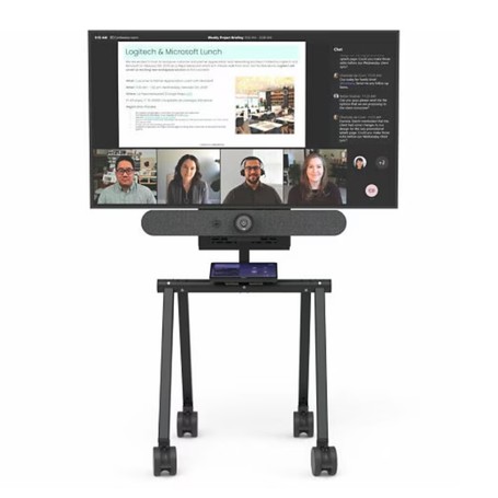 Logitech EXPRBMHERSTANDA Rally Bar Mini Heckler Rolling Stand for MTR-A