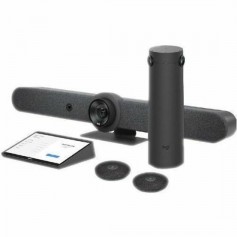 Logitech EXPHUDDLEHERSTANDA Video Conferencing Bundle
