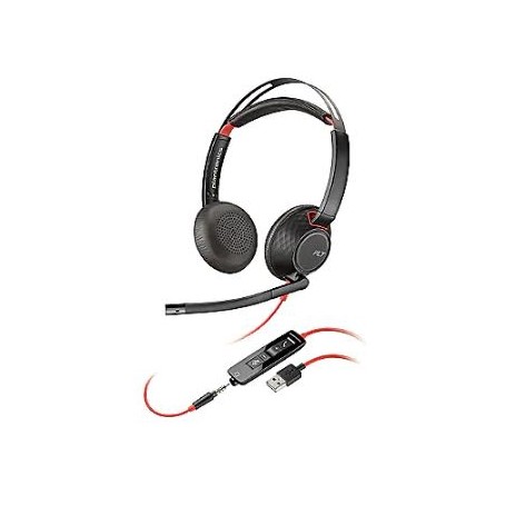 Plantronics 207576-01 Blackwire 5200 Series USB Headset