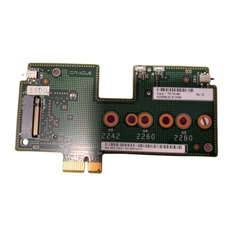 Oracle 7341466 M.2 Form Factor Riser Assembly X7-2L and X8-2L