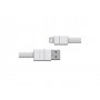 Verbatim 99213 Sync & Charge Lightning Cable Lightning To Usb 7 In White Flat