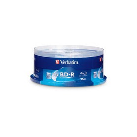 Verbatim 97457 BD-R Blu-Ray 25GB 16x (25 Pack Spindle