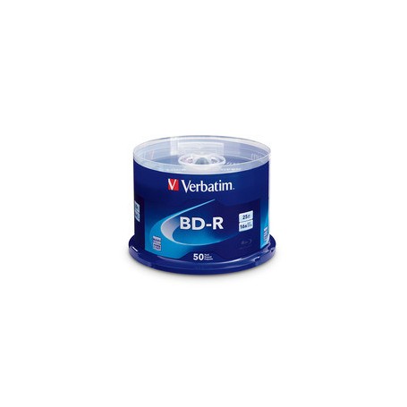 Verbatim 98397 25GB BD-R Blu-ray 16x Discs (50-Pack Spindle)