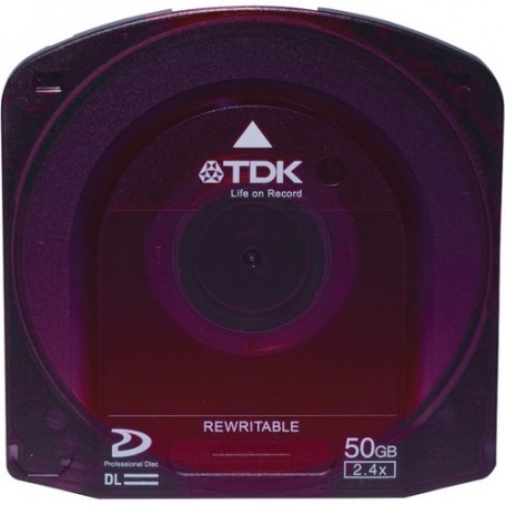 TDK 61762 50GB 2.4X Jewel Case Professional  Disc DL Model