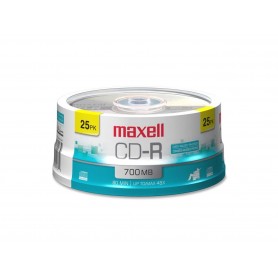 Maxell 648445 700MB 48X CD-R 25 Packs Spindle Media Model