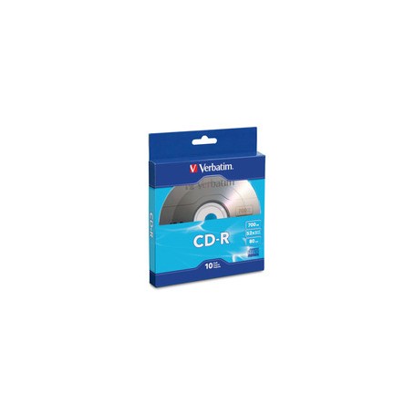 Verbatim 97955 CD-R 700MB/80 Minutes 52X Disc (Pack of 10)