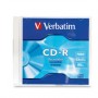 Verbatim 94776 CD-R: 700MB, 52X speed, branded surface; comes in a slim case for protection.