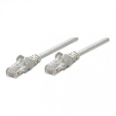 Intellinet 336772 Cat6 U/UTP Network Patch Cable 15m 50ft Gray