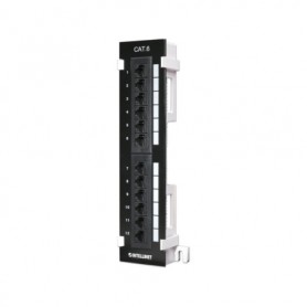 Intellinet 560269 Cat6 12-Port Wall-Mount Patch Panel
