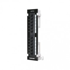 Intellinet 560269 Cat6 12-Port Wall-Mount Patch Panel